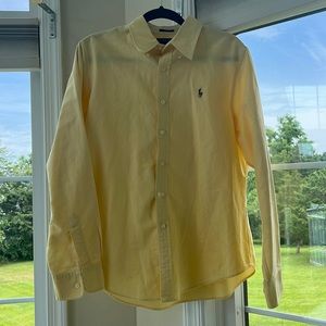 Classic Fit Yellow Polo Shirt